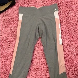 grey VSP workout leggings